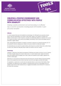 SPDisability fact sheets.indd