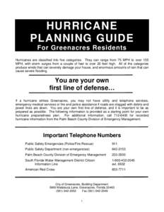 Microsoft Word - HURRICANE PLANNING GUIDE.doc