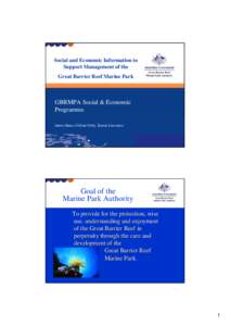Earth / Environment / Marine ecoregions / Great Barrier Reef Marine Park / Environmental protection / Environmental resources management / Marine park / Natural resource management / Ecosystem-based management / Australian National Heritage List / Great Barrier Reef / Geography of Australia