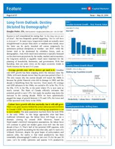 Feature Page 8 of 17 Focus — May 23, 2014  Long-Term Outlook: Destiny
