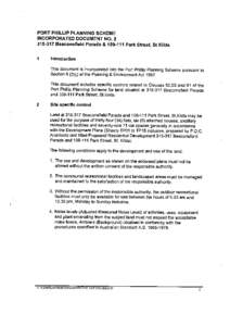 PORT PHILLlP PLANNING SCHEME INCORPORATED DOCUMENT NO[removed]Beaconsfield Parade &[removed]Park Street, St Kilda 1 Introduction This document is incorporated into the Port Phillp Planning Scheme pursuant to Section 6