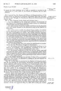 Heights of Buildings Act / United States federal banking legislation / National Park Service Organic Act / United States National Park Service