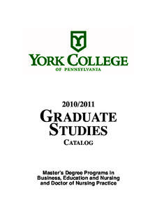 Graduate StudieS CataloG
