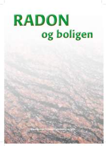 Radon  og boligen Departementet for Boliger, Infrastruktur og Trafik