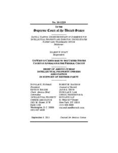 Microsoft Word - Hyatt v  Kappos - IPO Supreme Court Amicus Brief - September 6 _12 pm_.doc