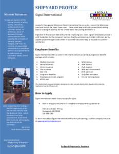 Microsoft Word - Shipyard Profile - Signal International