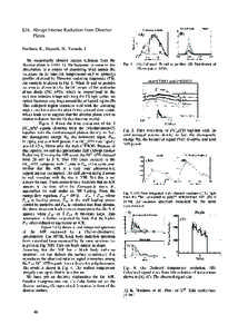 §26. Abrupt Intense Radiation from Divertor Plates Narihara, K., Hayashi, H., Yamada, I. 46