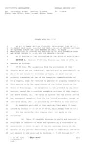 MISSISSIPPI LEGISLATURE  REGULAR SESSION 2007 By: Senator(s) Michel, Dearing, Flowers, Kirby, Lee (47th), Ross, Thomas, White, Hewes