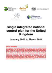 Climate change in Scotland / Economy of Scotland / Environment of Scotland / Executive agencies of the United Kingdom government / State Veterinary Service / Veterinary Medicines Directorate / Central Science Laboratory / Department for Environment /  Food and Rural Affairs / TRACES / United Kingdom / Agriculture in England / Scotland