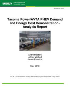 Microsoft Word - PHEV Charge Demand - Tacomo Power INL_EXT[removed]10.doc