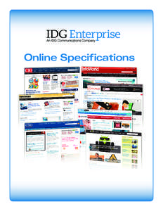 InfoWorld / Network World / IDG / Computerworld / Publishing