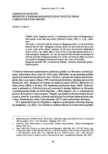 Historický časopis, 57, 3, 2009  Zabudnutí aktivisti.