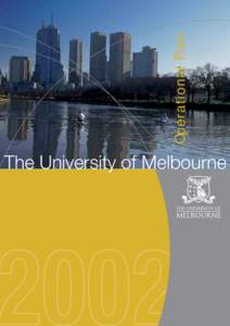 Operational plan 2002, University of Melbourne