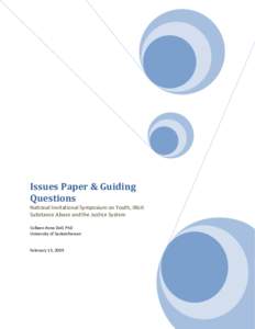 Issues Paper & Guiding Questions