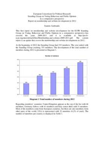 Microsoft Word - Report on membership and website development 2012.doc