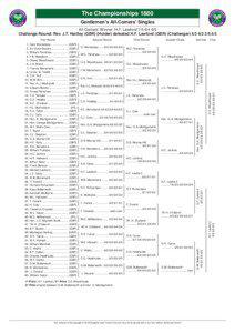 William Renshaw / Herbert Lawford / Wimbledon Championship – Singles / Tennis / British people / English people