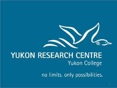 1  Yukon Research Centre Poised for Collaboration  Stephen Mooney MSc P.Eng