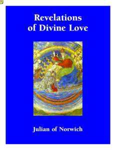 Revelations of Divine Love Julian of Norwich  Revelations of Divine Love