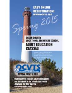 OCVTS Adult Education Brochure Spring 2015.indd