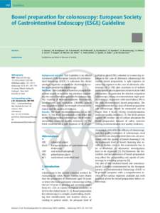 Phosphate nephropathy / Polyethylene glycol / Bowel obstruction / Hyperphosphatemia / Sodium phosphates / Magnesium citrate / Fecal occult blood / Enema / Colorectal cancer / Medicine / Laxatives / Colonoscopy