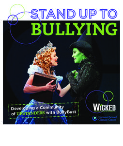 BULLYING  Developing a Community st of UPSTANDERS with BullyBu