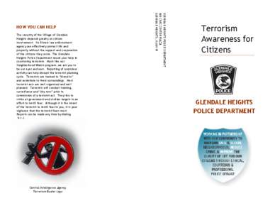 Microsoft Word - Terrorism Awareness Brochure.doc