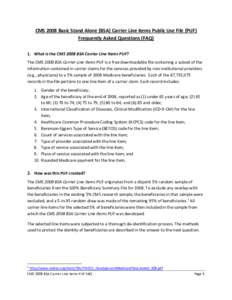 Healthcare reform in the United States / Presidency of Lyndon B. Johnson / Medicare / Healthcare Common Procedure Coding System / Government / Birmingham Small Arms Company / Health Insurance Portability and Accountability Act / Nursing home / Health / Medicine / Federal assistance in the United States