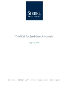 Microsoft Word - Siebel Energy Institute - Call for Proposalsdocx