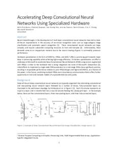 Fabless semiconductor companies / Computational neuroscience / Field-programmable gate array / Altera / Neural network / Accelerator / GPGPU / Electronic engineering / Computing / Electronics