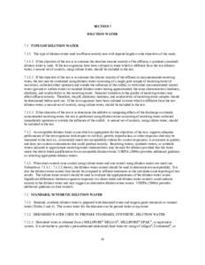 Short-term Methods for Estimating the Chronic Toxicity of Effluents and Receiving Waters to Freshwater Organisms