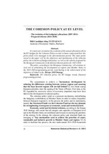 Structural Funds and Cohesion Fund / European Social Fund / Interreg / Budget of the European Union / European Regional Development Fund / Region / Directorate-General for Regional Policy / Regional policy of the European Union / Economy of the European Union / European Union / Europe