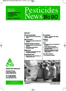 PN90b&w:Pesticides News Template.qxd  The journal of Pesticide Action Network UK An international perspective