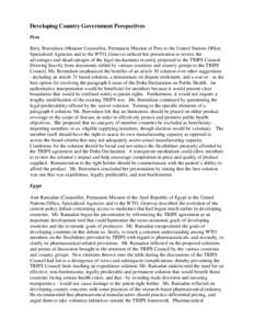 Law / Civil law / International trade / Monopoly / Doha Declaration / Agreement on Trade-Related Aspects of Intellectual Property Rights / Compulsory license / Patent / Pharmaceutical industry / Patent law / Intellectual property law / World Trade Organization