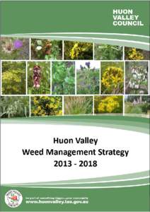 Microsoft Word - Huon Valley Weed Management Strategy January[removed]FINAL COPY.docx