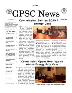 GPSC  GPSC News Volume 7 Issue 3 *First 50,000 customers receive $25 credit