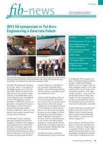 fib-news fib-news is produced as an integral part of the fib Journal Structural Concrete[removed]fib symposium in Tel Aviv: Engineering a Concrete Future