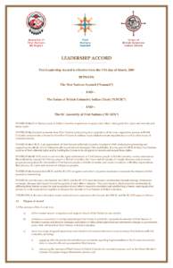 Microsoft Word - afn fns ubcic Leadership Accord May[removed]x 11 with Sigs.doc