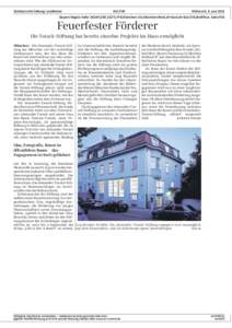 Süddeutsche Zeitung Landkreise  KULTUR Mittwoch, 8. Juni 2016