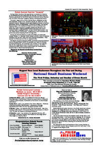 DecemberJanuary 2014, Polish American News - Page 15  Polish Harvest Festival “Dozynki” During Polish American Heritage Month on October 27, Polonia in the Philadelphia area celebrated the Dozynki, the Polish