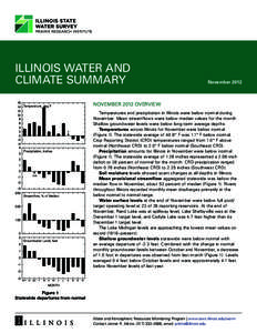 ILLINOIS WATER AND CLIMATE SUMMARY    