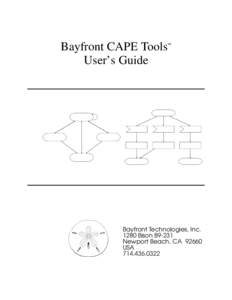   Bayfront CAPE Tools