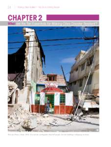 24  Making Cities Resilient – My City is Getting Ready! CHAPTER 2