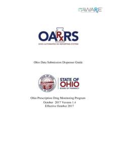 Microsoft Word - Ohio Data Submission Dispenser Guide UPDATED