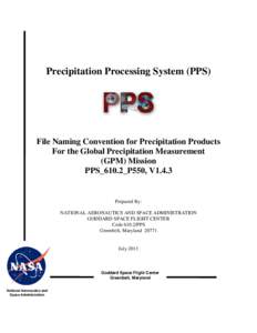 Precipitation Processing System (PPS)