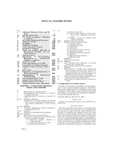 Government / HM Customs and Excise / Taxation in the United Kingdom / Customs broking / Steamboat Inspection Service / United States Department of the Treasury / Customs officer / U.S. Customs and Border Protection / Customs services / Law enforcement / Business