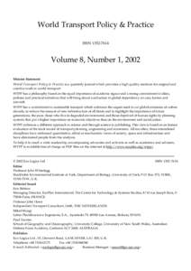 Sustainable transport / Transportation planning / Road traffic safety / Traffic congestion / Cycling / Public transport / Automobile / Traffic collision / Effects of the automobile on societies / Transport / Land transport / Road transport