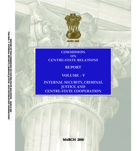 Finance Commission of India / Government / N. R. Madhava Menon / Madan Mohan Punchhi / India