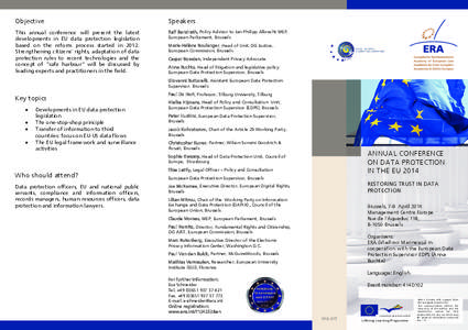 Article 29 Working Party / Europe / Information privacy / European Union / Political philosophy / Data privacy / European Data Protection Supervisor / Politics of Europe