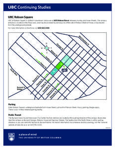 Burrard Station / TransLink / SeaBus / Robson Street / SkyTrain / Granville Station / Vancouver City Centre Station / Vancouver / British Columbia / Lower Mainland