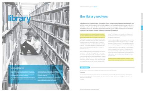 Informal Learning Spaces: Library